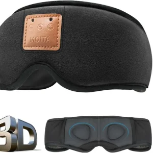3D Bluetooth Sleep Mask with Built-In Speakers