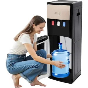 Bottom Load Water Cooler with Standing Floor Dispenser